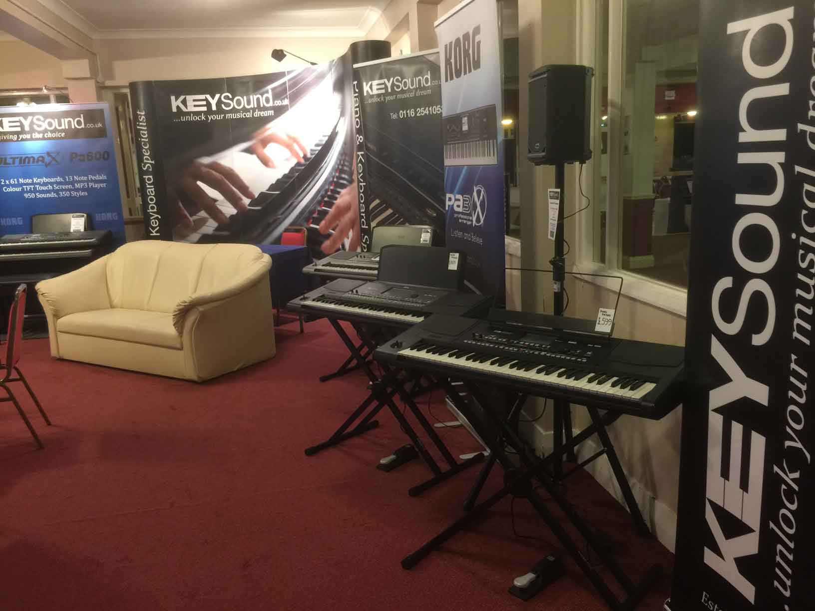 Korg Keyboards Exhibition