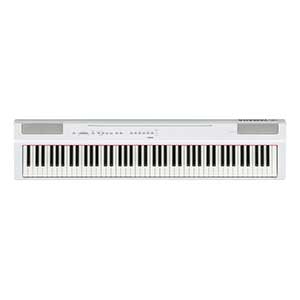 Yamaha P125A Digital Piano in White  title=