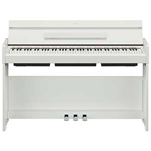 Yamaha YDPS34 Digital Piano in White  title=