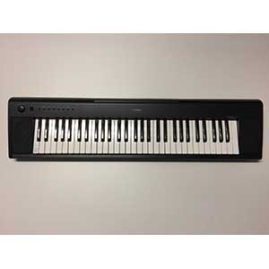 Yamaha NP11 Piano-Style Keyboard in Black  title=