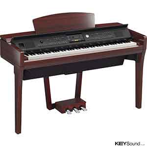 Yamaha Pre-Owned CVP609PM Digital Piano in Polished Mahogany  title=