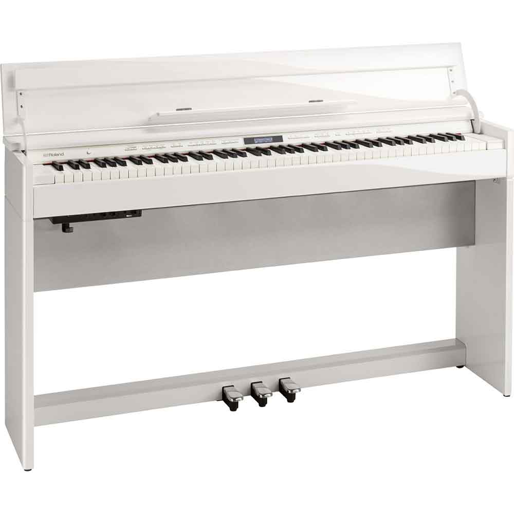 Roland DP603 Digital Piano in Polished White