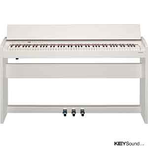 Roland F130R Digital Piano in White  title=