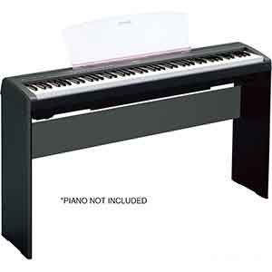 Yamaha L85 Stand for the Yamaha P45 and P115 Digital Pianos in Black  title=
