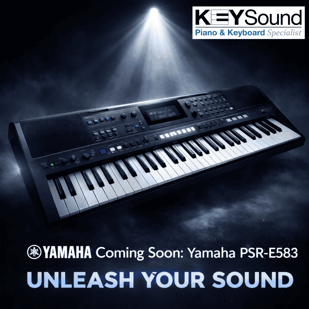 Yamaha PSR-E483 and PSR-E583 Keyboards – Coming Soon to Keysound
