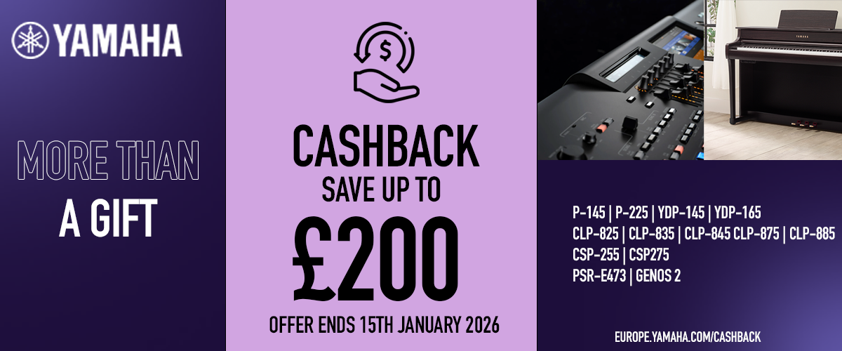 Yamaha More Than A Gift Cashback Promotion