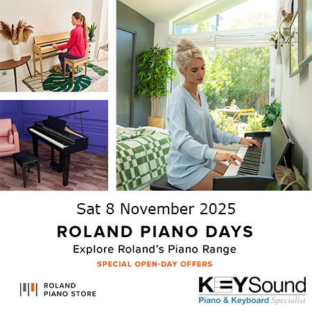 Roland Piano Store Day Keysound 8 November 2025