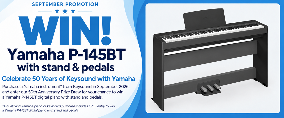 Win A Yamaha P145BT!