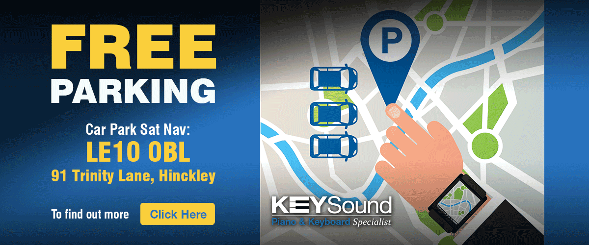Keysound has moved with free parking
