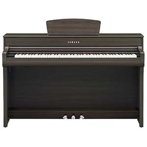 Yamaha CLP735 Digital Piano in Dark Walnut  title=