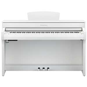 Yamaha CLP735 Digital Piano in White  title=