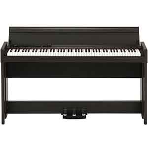 Korg C1 Air Digital Piano in Brown  title=