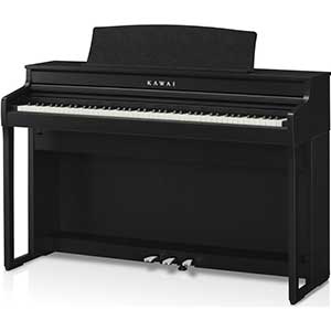 Kawai CA401 Digital Piano in Satin Black  title=