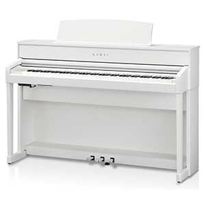 Kawai CA701 Digital Piano in Satin White