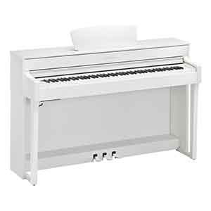 Yamaha CLP635 Digital Piano in White