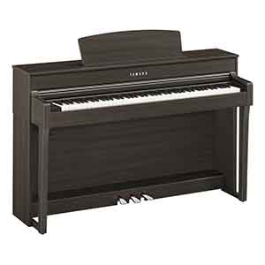 Yamaha CLP645 Digital Piano in Dark Walnut