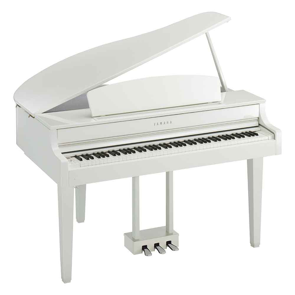 Yamaha CLP665GP Digital Piano in Polished White