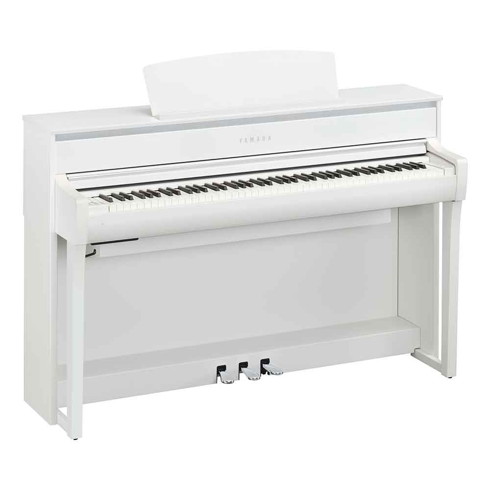 Yamaha CLP675 Digital Piano in White