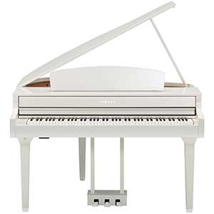 Yamaha CLP695GP Digital Grand Piano in Polished White