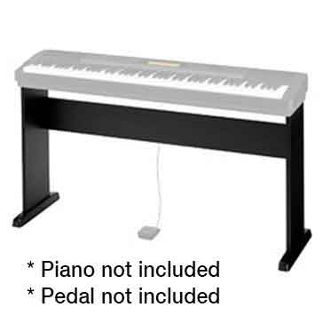 Casio CS44 Stand to fit the CDP130 or CDP230 Digital Pianos in Black  title=