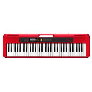 Casio CTS200 Keyboard in Red