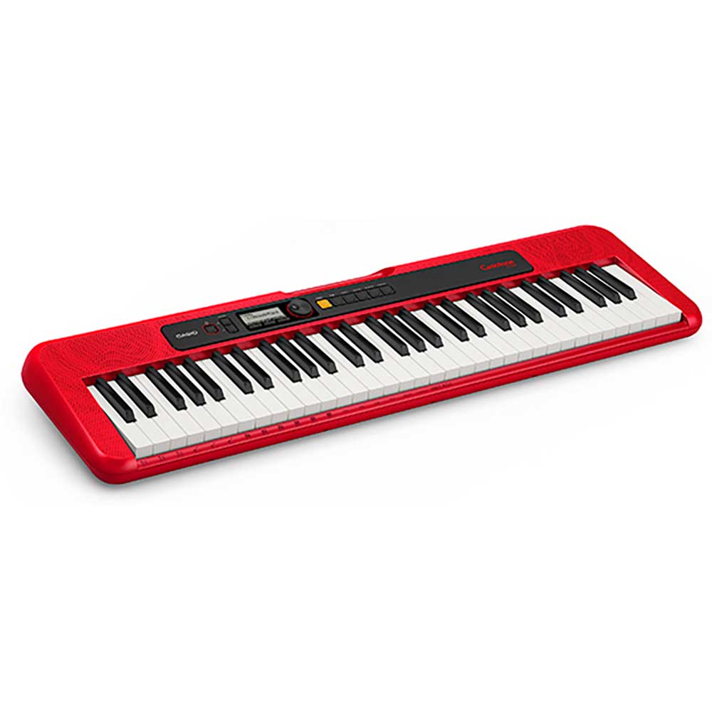 Casio CTS200 Keyboard, Red - Keysound