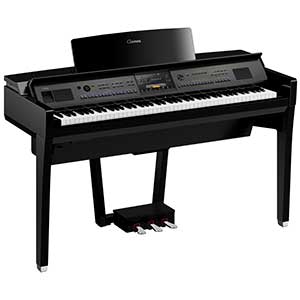 Yamaha CVP909 Digital Piano in Polished Ebony  title=