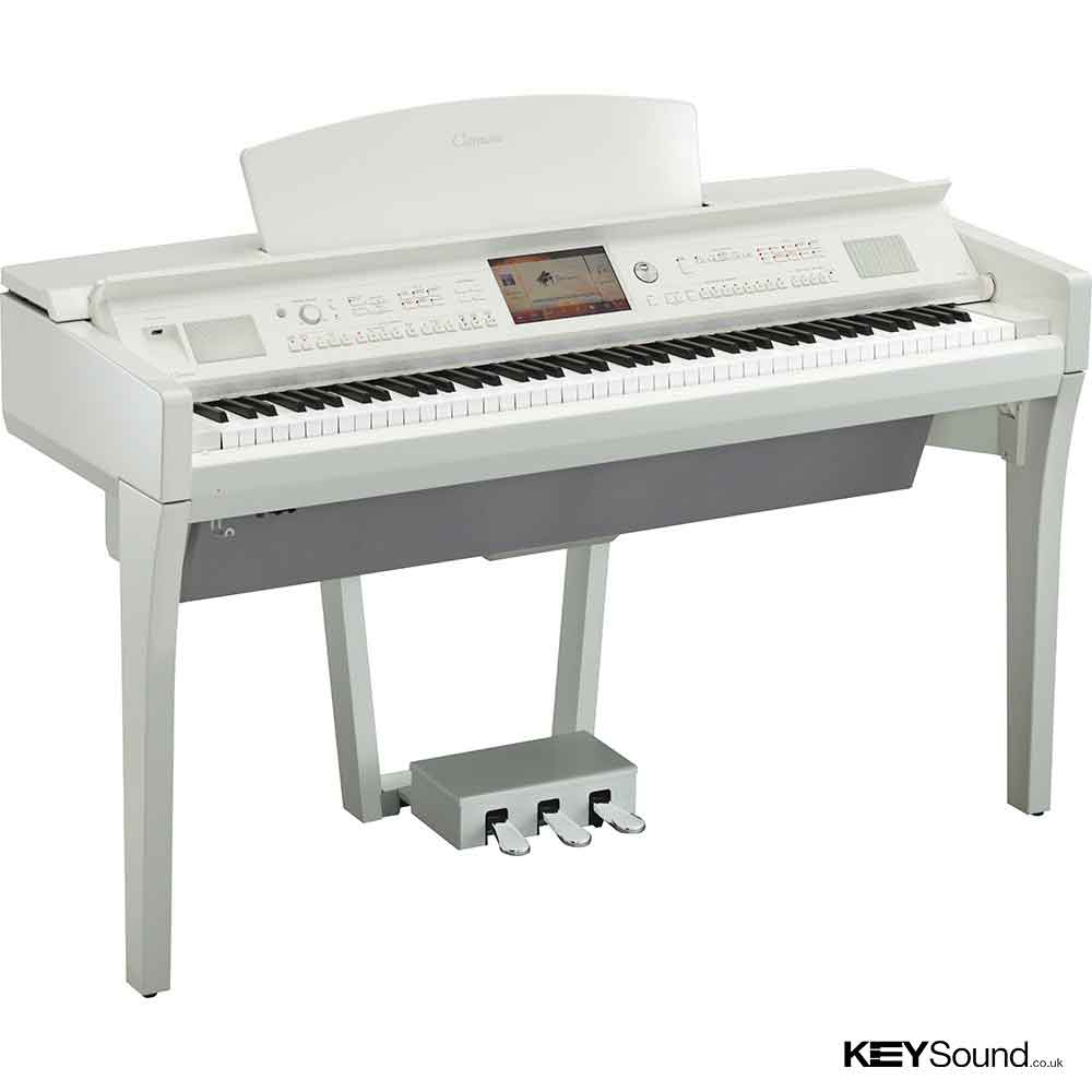 Yamaha CVP709 Digital Piano in Polished White