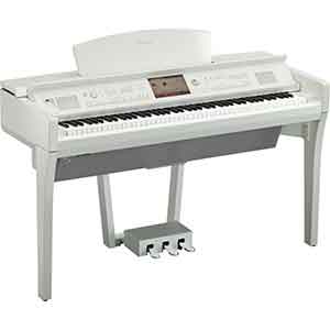 Yamaha CVP709 Digital Piano in Polished White