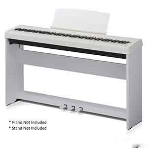 Kawai F350 Three Pedal Unit for the Kawai ES110 Digital Piano in White  title=