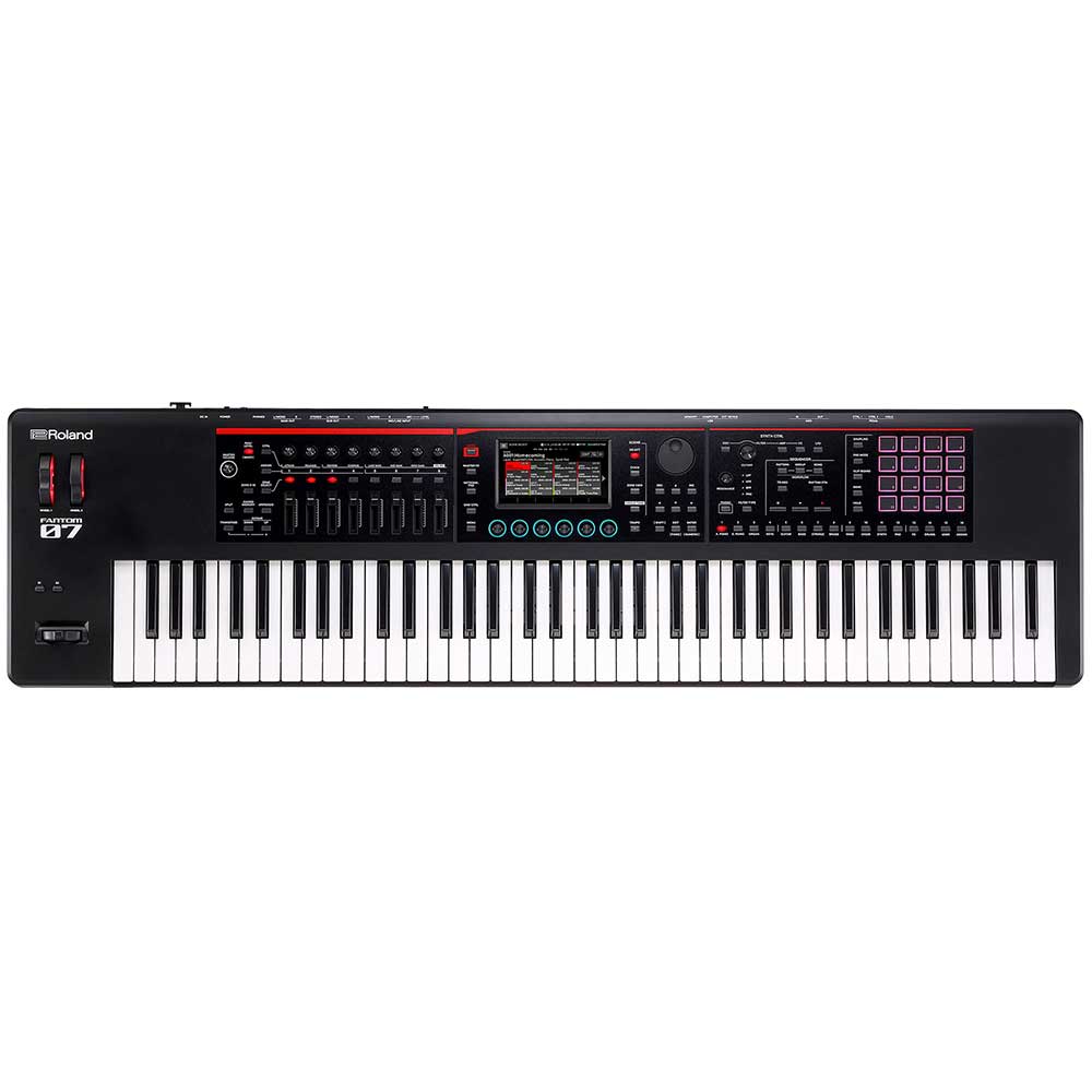 Roland Fantom 07 76 Note Synthesizer Keyboard