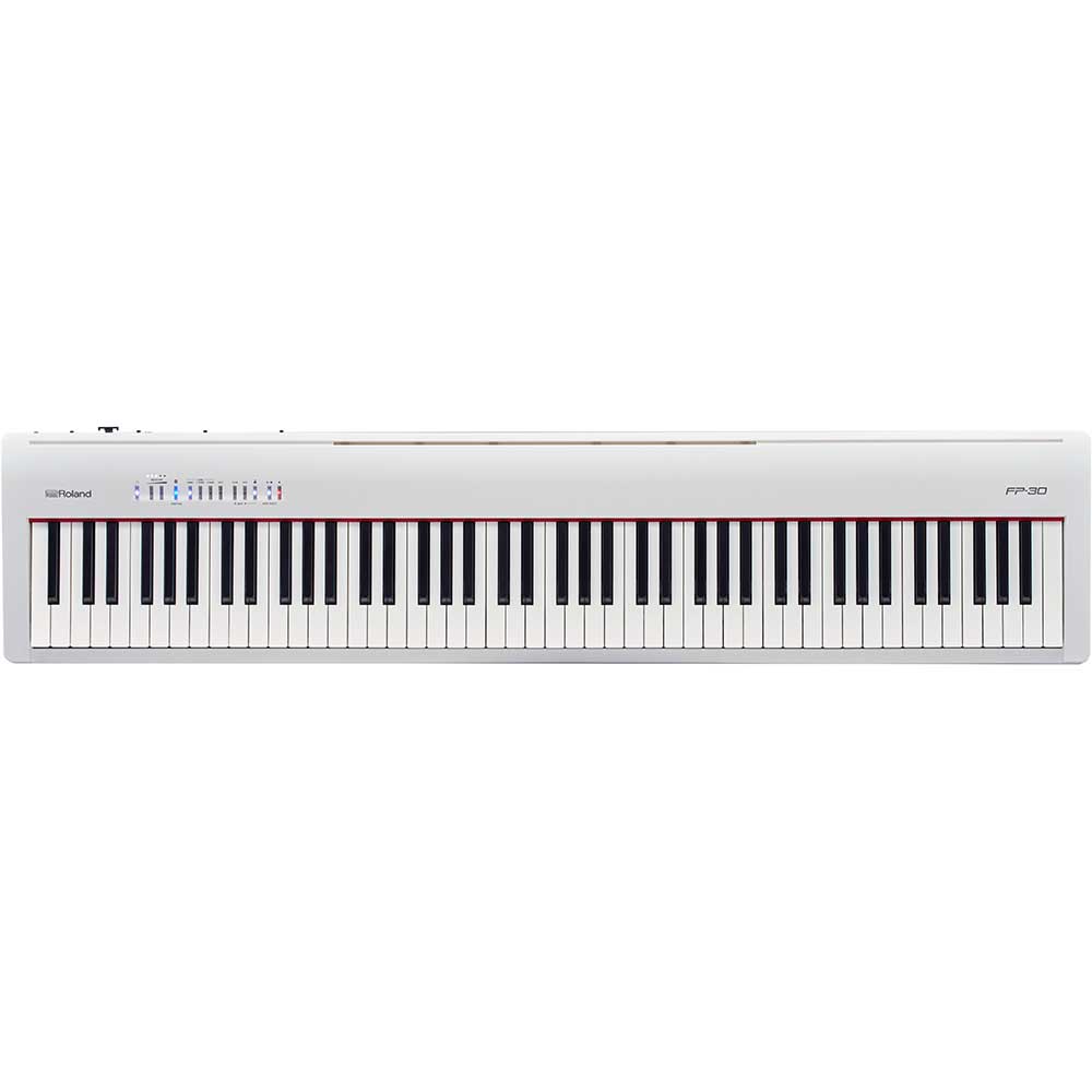Roland FP30 Digital Piano in White