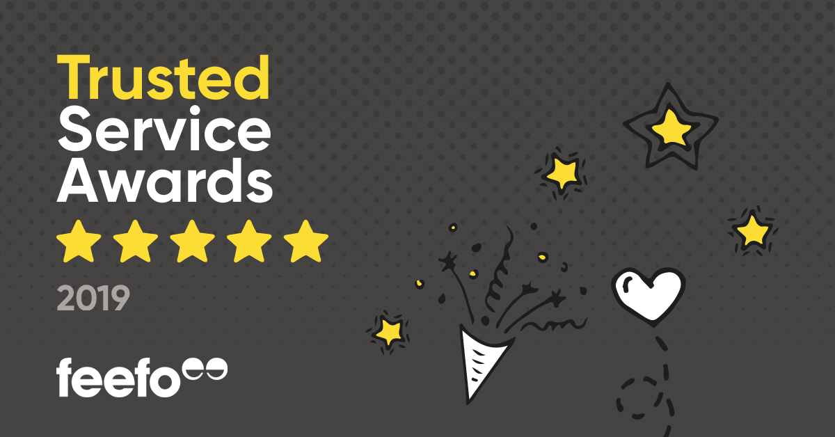 Keysound Won The Feefo Gold Trusted Service Award 2019