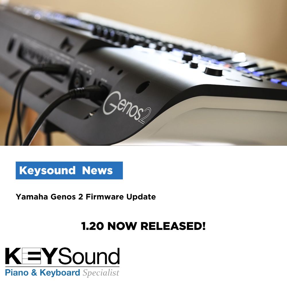 Yamaha Announce Firmware v1.20 For Your Genos2