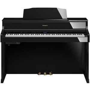 Roland HP605 Digital Piano in Polished Ebony