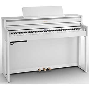 Roland HP704 Digital Piano in White