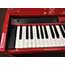 Roland F110 Digital Piano in Polished Red