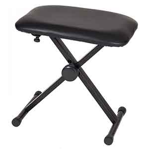 JHS Kinsman KSS11 Keyboard Bench in Black