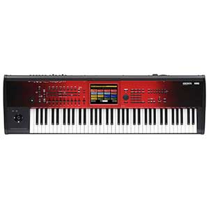 Korg New Kronos Music Workstation 73 Keys Special Edition in Red