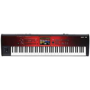 Korg New Kronos Music Workstation 88 Keys Special Edition in Red