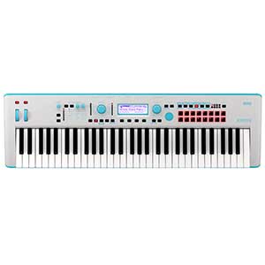 Korg Kross 2 61 Synthesizer Workstation in Gray Blue