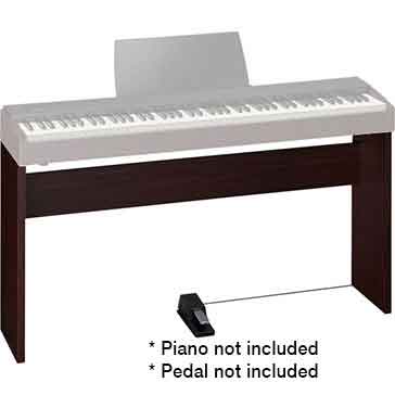 Roland KSC68DW Stand for the Roland F20 Digital Piano in Dark Walnut  title=