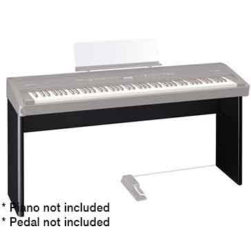Roland KSC76BK Stand for the Roland FP80 Digital Piano in Black  title=
