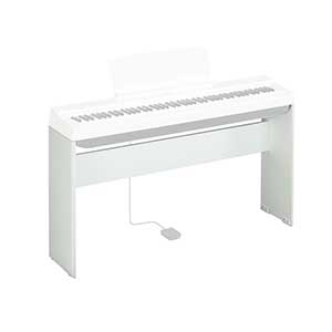 Yamaha L125 Stand For the Yamaha P125A Digital Piano in White  title=