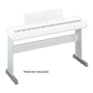 Yamaha L255 Stand to fit the Yamaha P255 Digital Piano in White  title=