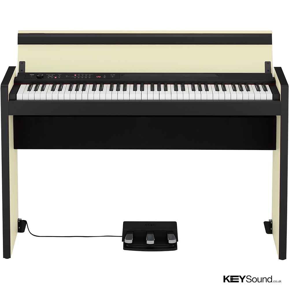 Korg LP380 73 Keys Digital Piano, Cream and Black - Keysound