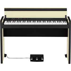 Korg LP380 73 Keys in Cream and Black  title=