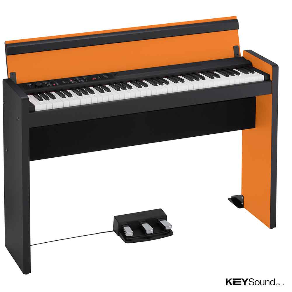 Korg LP380 73 Keys in Black and Orange