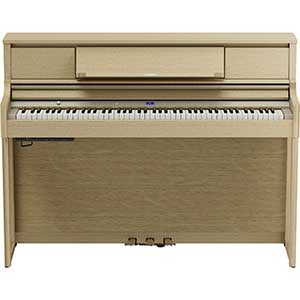 Roland LX5 Digital Piano in Light Oak  title=