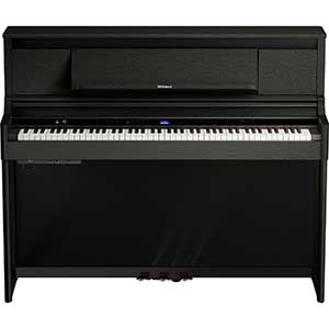 Roland LX6 Digital Piano in Charcoal Black  title=